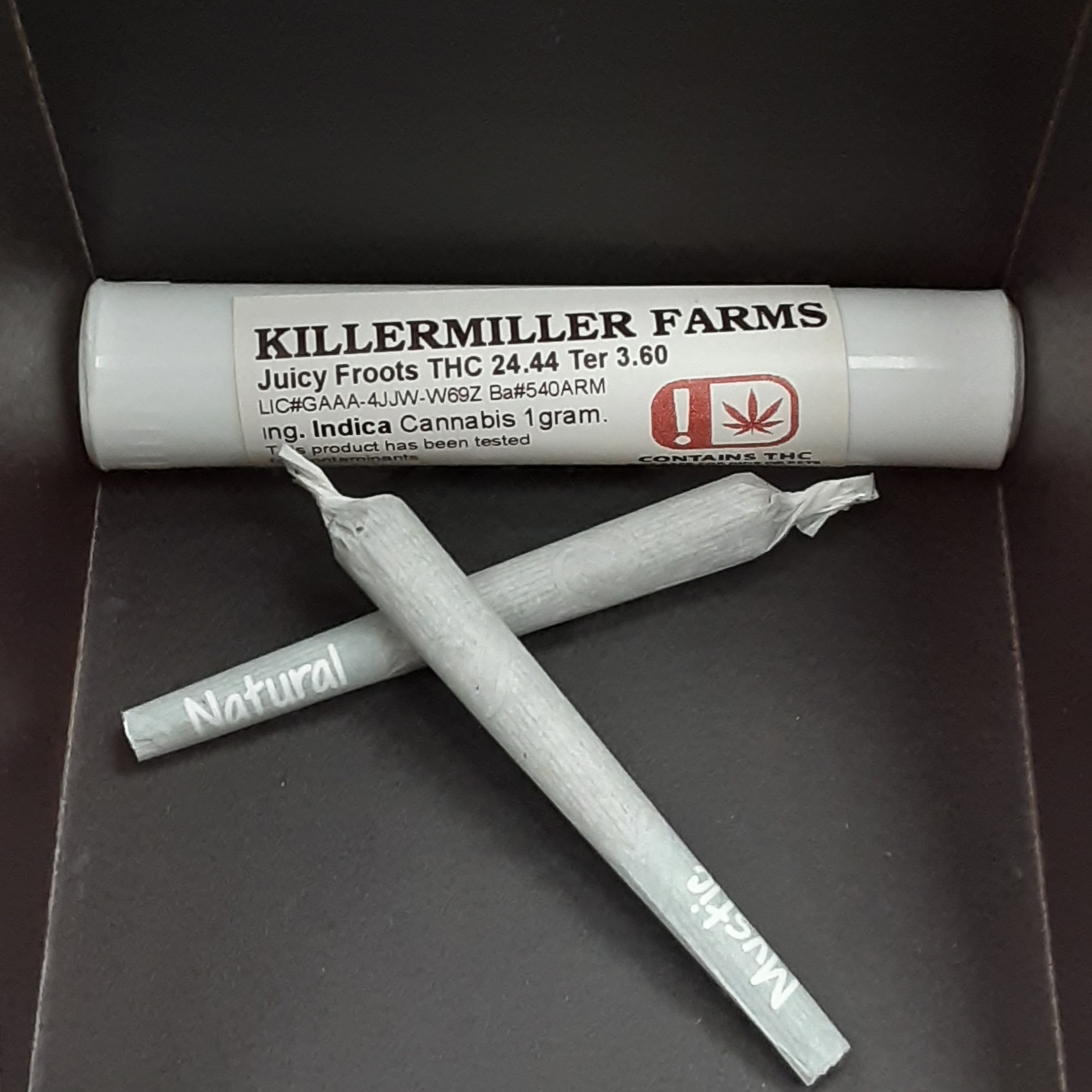 Killer Miller Pre-roll/Juicy Froots
